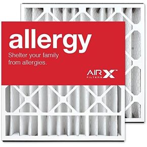 AIRx Filters Allergy 20x20x5 Replacement Air Filter MERV 11 for Skuttle 000-0448-003 000-0448-007, 2-Pack