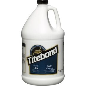 Titebond Professional White Wood Glue, Woodworking, Excellent Strength, Dries Clear, Sands Easily, Water Cleanup, Gallon 15026
