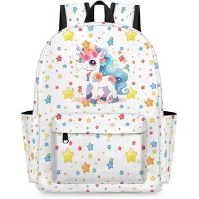 Toddler Backpack for Age 3 to 6 Years Old, Kids Backpack 15 inch School Bag for Preschool or Kindergarten, Cute Unicorn Pink Flower