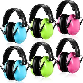 Kanayu Kids Ear Protection Noise Cancelling Earmuffs Bulk 27db Adjustable Earmuffs Noise Reduction Headphones Autism Child