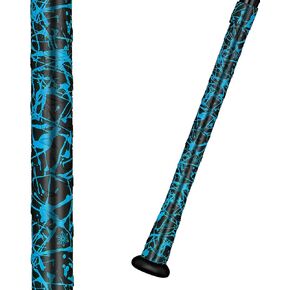 SUPACAZ Super Sticky Kush Splat Blue Refractor 1.1mm Bat Grip