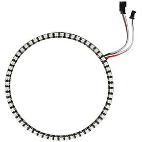 241 LEDs 9 Rings WS2812B 5050 RGB LED Ring Lamp Light Individually Addressable Full Dream Color DC5V with Mini Controller