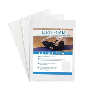 3 Pack Lipo Foam - Post Surgery Ab Board for Use with Post Liposuction Surgery Flattening Abdominal Compression Garments Liposuction Foam pads for Recovery 8"X11"