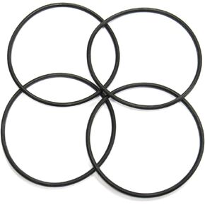 Captain O-Ring – Replacement 3.5" O-Rings for APEC Essence, Ultimate Reverse Osmosis RO Water Filter Housings (4 Pack) (Version A (O-Ring-Set))