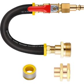 RV Winterizing Kit with Sprinkler Blowout Adapter, Shut Off Valve - For Winterizing RV, Camper, Boat, Motorhome Systems in Saudi Arabia