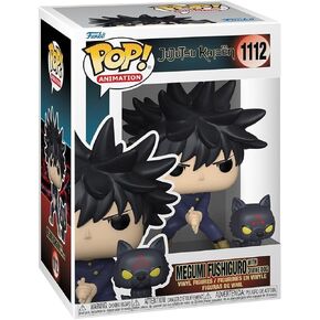 Funko Pop! & Buddy: Jujutsu Kaisen - Megumi with Dogs, Multicolor, 61360