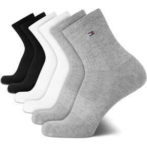 Tommy Hilfiger Men's Cushion High Quarter Socks