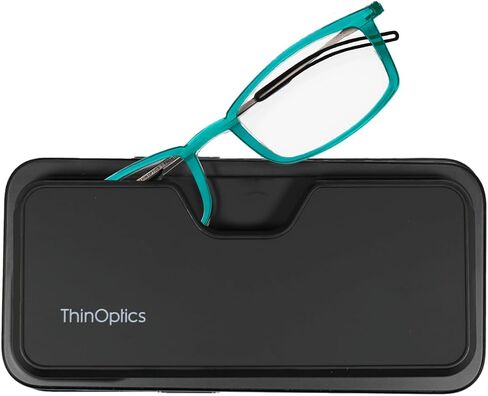 نظارات القراءة Always With You ThinOptics - قارئات رفيعة للغاية وخفيفة الوزن مع حافظة - متوافقة مع MagSafe in Saudi Arabia