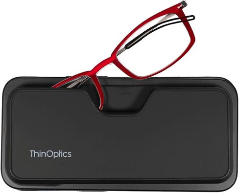 نظارات القراءة Always With You ThinOptics - قارئات رفيعة للغاية وخفيفة الوزن مع حافظة - متوافقة مع MagSafe in Saudi Arabia