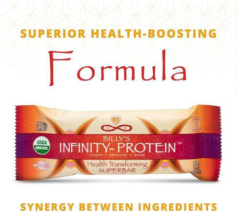 Infinity C Superfood Bars | Healthy Energy Bars w/ 1125 mg of Whole Food Vitamin C | Immune Boosting Plant Based Ingredients | Camu Camu, Acerola, Amla Powder, & Shilajit | Raw, Gluten Free, Non GMO in Saudi Arabia