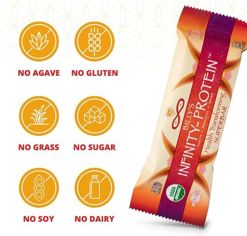 Infinity C Superfood Bars | Healthy Energy Bars w/ 1125 mg of Whole Food Vitamin C | Immune Boosting Plant Based Ingredients | Camu Camu, Acerola, Amla Powder, & Shilajit | Raw, Gluten Free, Non GMO in Saudi Arabia