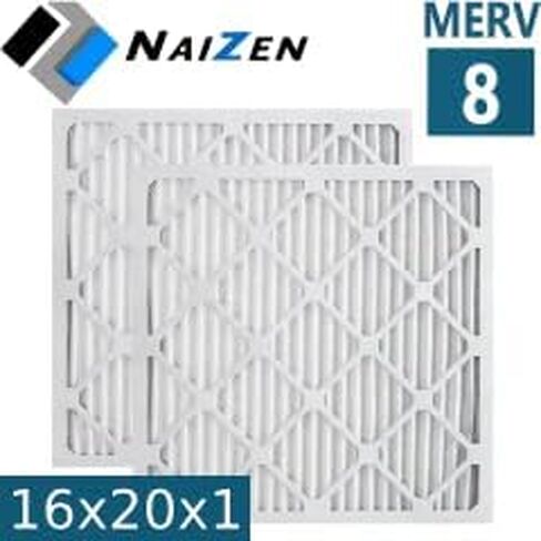 مجموعة استبدال فلتر الهواء نايزن، 16 × 20 × 1 بوصة، MERV 8، 6 عبوات، مطوية in Saudi Arabia