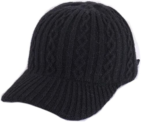 FGSS Women Lamb-Wool Baseball-Cap Winter-Warm-Fleece Adjustable Dad Hat for Travel in Saudi Arabia