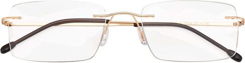 CessBlu Rimless Reading Glasses Lightweight Readers for Men in Kuwait