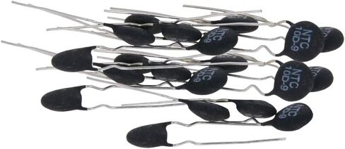 Heyiarbeit NTC Thermistor Resistors 5D-9 3A 5 Ohm Inrush Current Limiting Limiter Thermistor 20Pcs in Kuwait