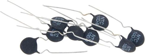 Heyiarbeit NTC Thermistor Resistors 5D-9 3A 5 Ohm Inrush Current Limiting Limiter Thermistor 20Pcs in Kuwait