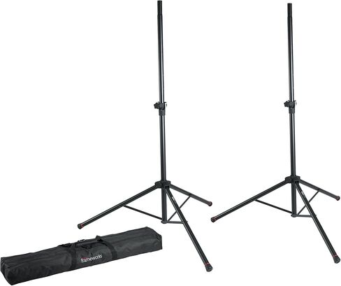 Gator Frameworks Two Pack of Standard Subwoofer Speaker Pole Mounts with Adjustable Height (2PK-GFW-SPK-SUB60),Black in Saudi Arabia