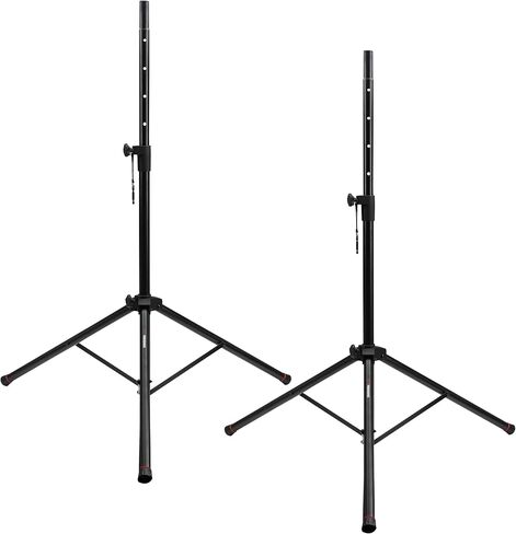 Gator Frameworks Two Pack of Standard Subwoofer Speaker Pole Mounts with Adjustable Height (2PK-GFW-SPK-SUB60),Black in Saudi Arabia