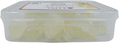 Yajna-100% Pure-Indian-White-Copal-Resin-Dammar Natural-Organic-Sacred-Resin Aromatic-Incense-Tear-Rock-Sap Ideal-for-Meditation-Rooms-Yoga-Studios 0.25Lb-113.3-Grams-4-Ounce in Saudi Arabia
