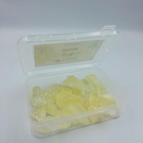 Yajna-100% Pure-Indian-White-Copal-Resin-Dammar Natural-Organic-Sacred-Resin Aromatic-Incense-Tear-Rock-Sap Ideal-for-Meditation-Rooms-Yoga-Studios 0.25Lb-113.3-Grams-4-Ounce in Saudi Arabia
