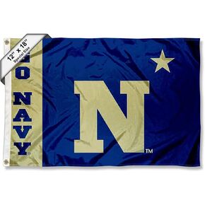 College Flags & Banners Co. Navy Midshipmen Golf Cart Logo Flag