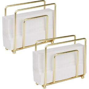 Mind Reader Wire Napkin Holder, One Size,Rose Gold