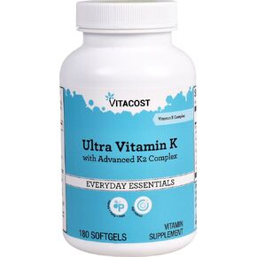 Vitacost Ultra Vitamin K with Advanced K2 Complex -- 180 Softgels by Vitacost Brand