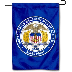 College Flags & Banners Co. US Merchant Marine Mariners Seal Garden Flag
