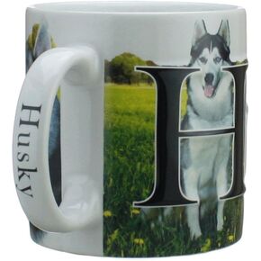 Americaware PMHSK01 18oz. Embossed Husky Mug