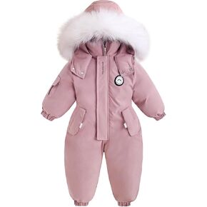 Baby Snowsuit Toddler Snow Suit Winter Coat Clothes Ski Sled Puffer Jacket 1-4T