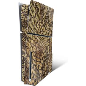 MightySkins Glossy Glitter Skin Compatible with Playstation 5 PS5 Slim Digital Edition Console Only - Birch Forest | Protective, Durable High-Gloss Glitter Finish | Easy to Apply | Made in The USA