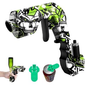 Champagne Beer Gun Adjustable Opener Alcohol Wine Bottle Stopper Shooter Props Bubbly Sprayer Bar Club Wedding Birthday Party Christmas Festival Shot Spray