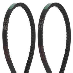 HARFINGTON 2pcs XPZ-762 V-Belts Drive Belt 762mm Pitch Girth 10mm Width 8mm Height Rubber for Power Transmission
