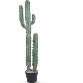 Artificial Cactus Potted Plant 59 Inch Faux Desert Cacti Fake Big Cactus Plant for Home Garden Office Indoor Outdoor Decoration
