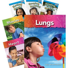 Teacher Created Materials - Classroom Library Collections: Healthy You - 8 Book Set - Grades 1-2 - Guided Reading Level A - J