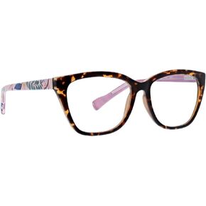 Vera Bradley Women's Blue Light Mason Reader in Paradise Coral pattern