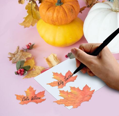 Gift Boutique 100 Count Thanksgiving Table Maple leaf I Am Thankful For Cards Tree Kit Bulletin Board Cutouts Autumn Name Cards Table Place Settings Fall Gratitude Wall Decor Leaf Cutout in Saudi Arabia