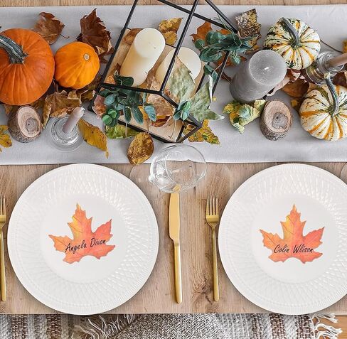 Gift Boutique 100 Count Thanksgiving Table Maple leaf I Am Thankful For Cards Tree Kit Bulletin Board Cutouts Autumn Name Cards Table Place Settings Fall Gratitude Wall Decor Leaf Cutout in Saudi Arabia