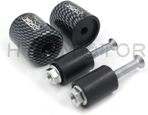 XKMT-Compatible With Suzuki Gsxr 600 750 1000 1300 Hayabusa Katana Sv650S Tl1000S Bandit Carbon Bar Ends [B00YWBV0ES] in Kuwait