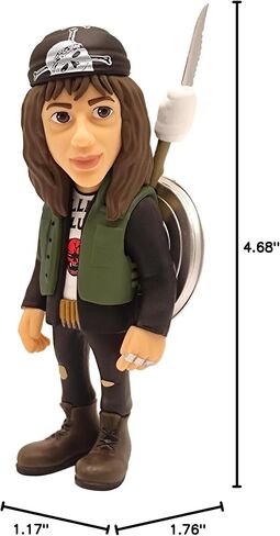 MINIX Bandai Stranger Things Eddie Model | Collectable Eddie Stranger Things Figure | Bandai Stranger Things Merchandise Range | Stranger Things Figures Make Great Stranger Things Gifts in Kuwait