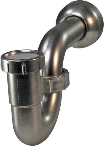 Westbrass D401-PF-12 Decorative Styrene P-Trap, Oil Rubbed Bronze in Saudi Arabia