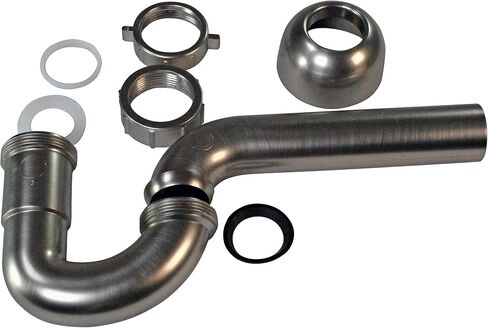 Westbrass D401-PF-12 Decorative Styrene P-Trap, Oil Rubbed Bronze in Saudi Arabia