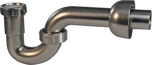 Westbrass D401-PF-12 Decorative Styrene P-Trap, Oil Rubbed Bronze in Saudi Arabia