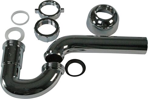 Westbrass D401-PF-12 Decorative Styrene P-Trap, Oil Rubbed Bronze in Saudi Arabia