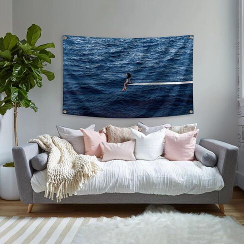 3x5 FT ألبوم موسيقى الراب نسيج المغني المفروشات لديكور غرفة النوم الكلية، غرفة النوم، داخلي في الهواء الطلق in Saudi Arabia