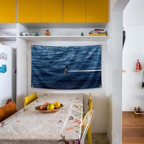 3x5 FT ألبوم موسيقى الراب نسيج المغني المفروشات لديكور غرفة النوم الكلية، غرفة النوم، داخلي في الهواء الطلق in Saudi Arabia
