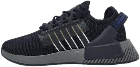 adidas Men's NMD R1 V2 Running Shoes, Black/Grey, 8 M US in Saudi Arabia