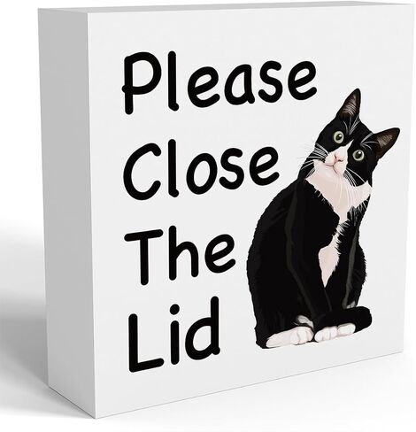 Hello Sweet Cheeks Bathroom Decor, Bathroom Signs Decor, Black and White Bathroom Decor, Funny Bathroom Decor, Bathroom Decor for Shelves, Wooden Box Decor Sign for Home Farmhouse Living Room Table in Saudi Arabia
