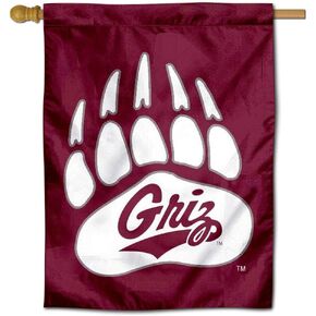 College Flags & Banners Co. Montana Griz Double Sided House Flag