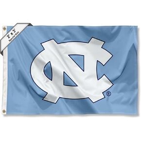 College Flags & Banners Co. UNC Tar Heels Small 2x3 Foot Flag